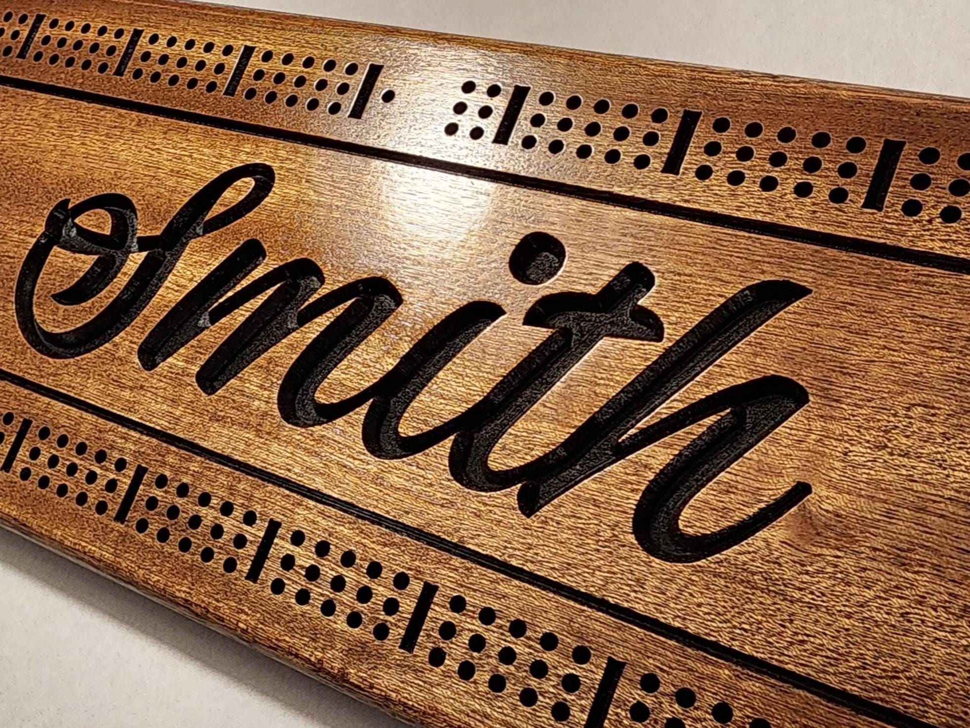 Mahogany Cribbage Mahogany Cribbage